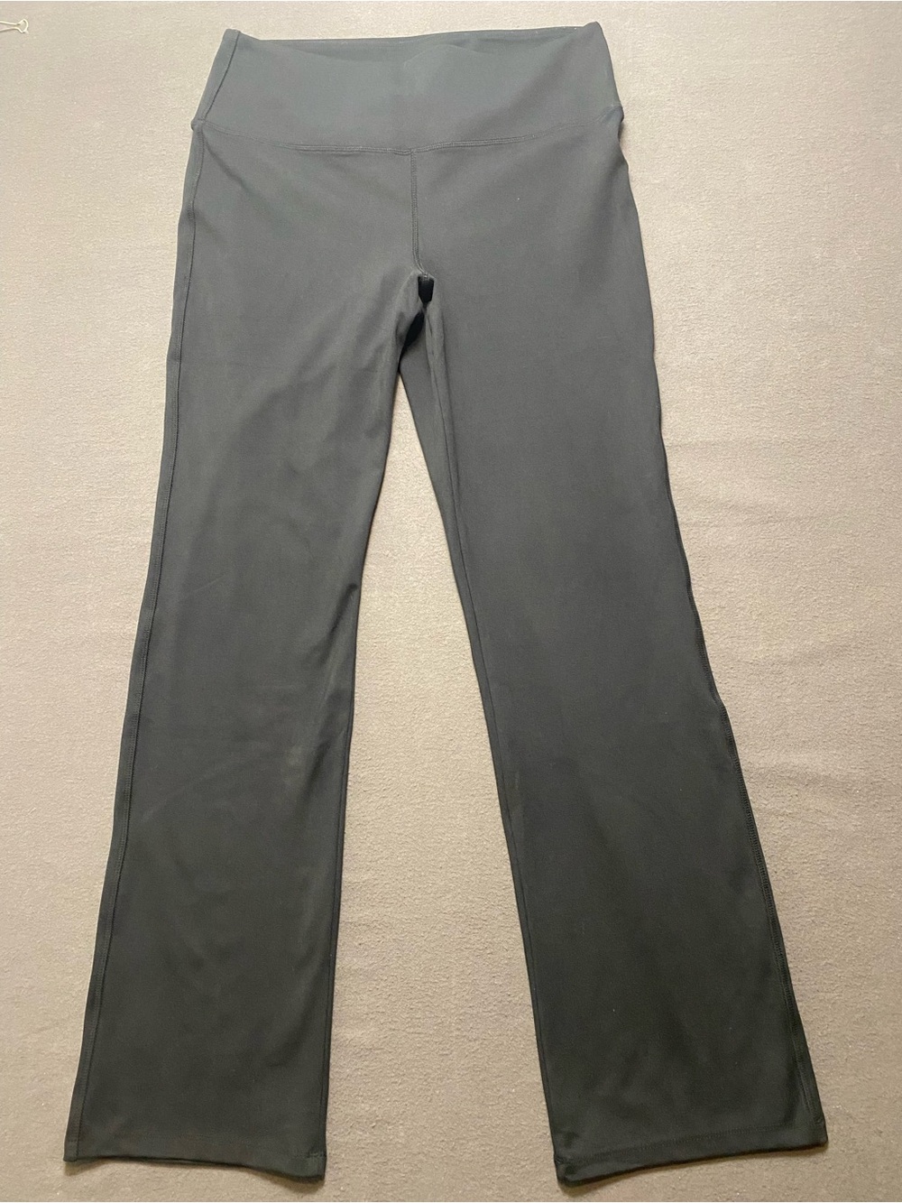 Danskin Size Large High-Waist Black Boot-Cut Yoga Pants